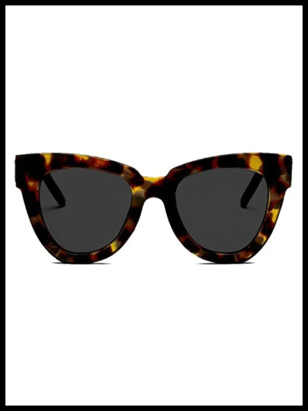 Vintage Cat Eye Sunglasses Women Men UV400 Protection Retro Square Tortoise